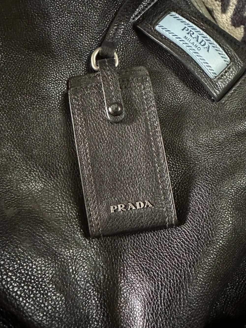 Prada City Calf Etiquette Tote